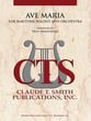 Ave Maria Orchestra sheet music cover